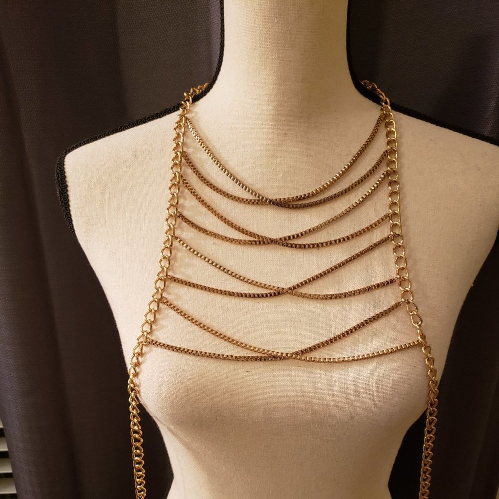 Gold Body Chain